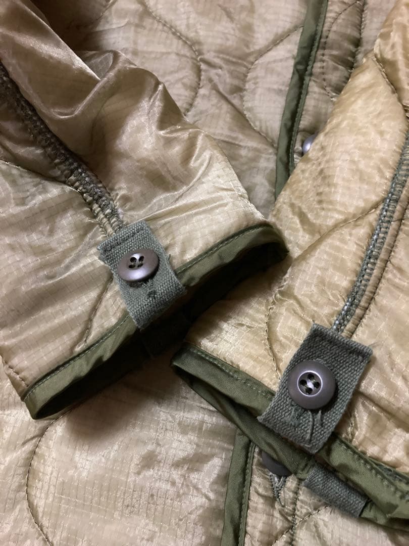 デッドストック 米軍実物 M65 モッズコート用 キルティングライナー