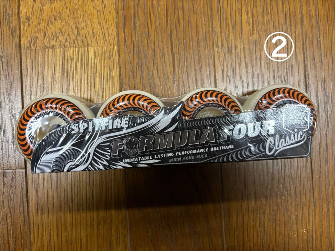 SPITFIRE F4 2個セット/スケートボード ウィール