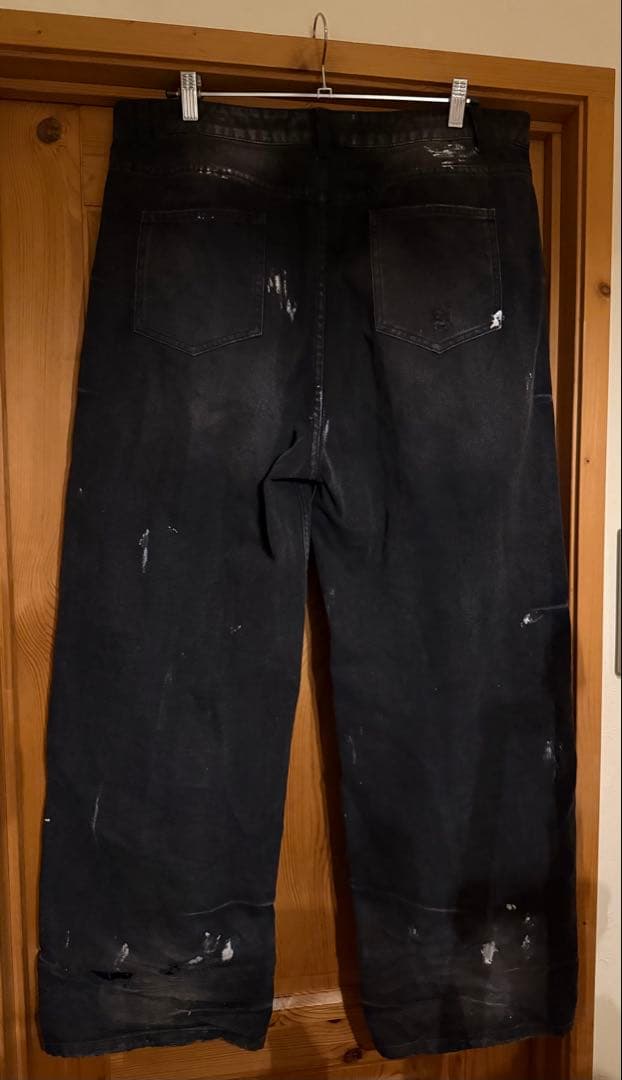 【valeforever】スタッツ ダメージ デニム