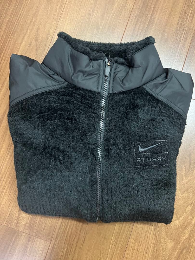 STÜSSY & NIKE FULL ZIP FLEECE \"Black\" S