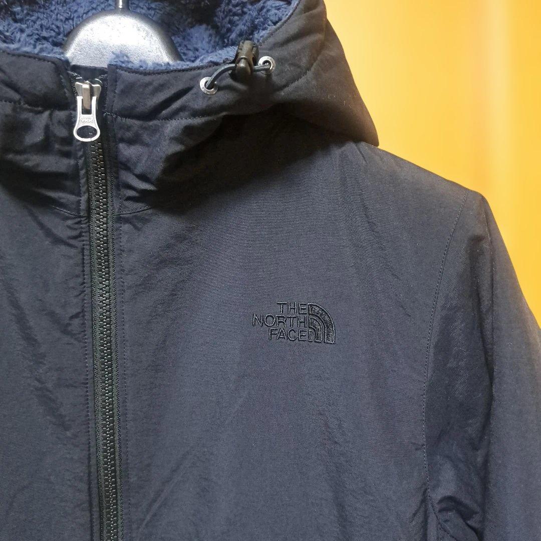 ノースフェイス 裏地ボア　コンパクトノマドコート ミドル丈　ブラック