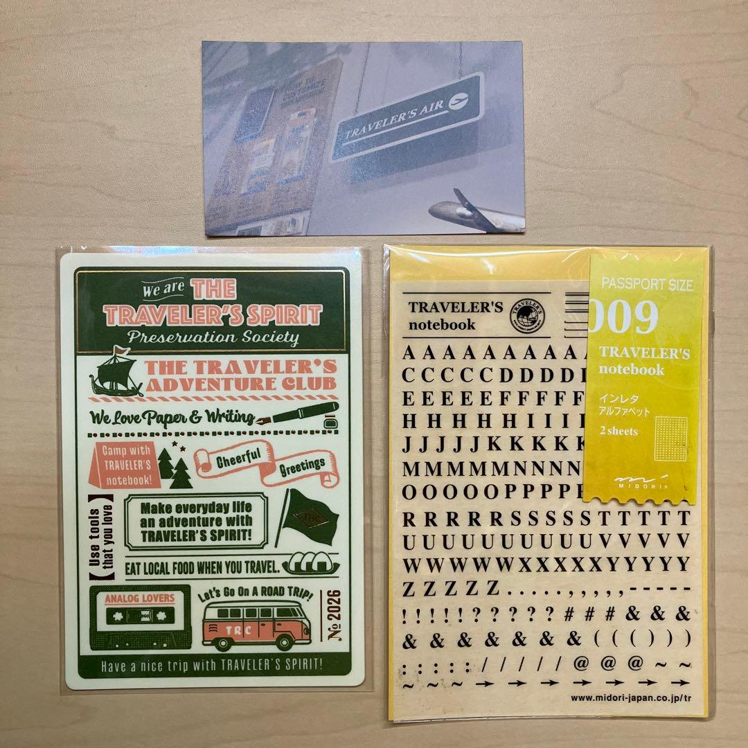 トラベラーズノート【10周年缶・2026年下敷など】