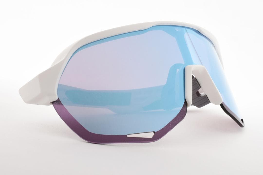 【新品未使用】 100% ワンハンドレット サングラス S2 マットホワイト