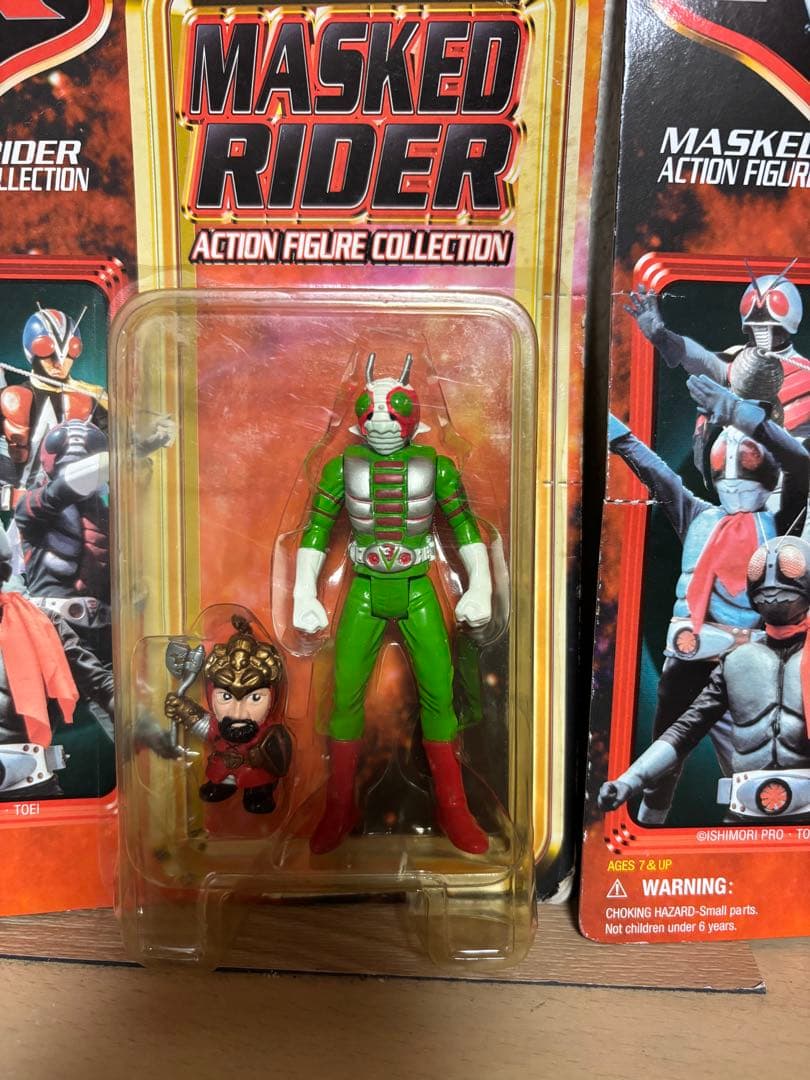 東映特撮ヒーロー　まとめ　アクションフィギュア　仮面ライダー　2号　タックルなど