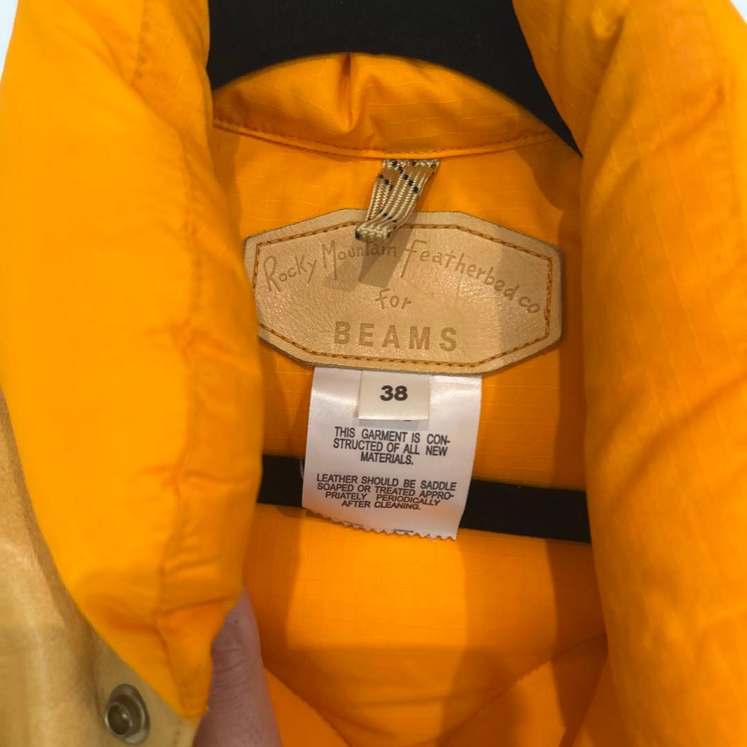 Rocky Mountain ビームス別注　ダウンベスト サイズ 38