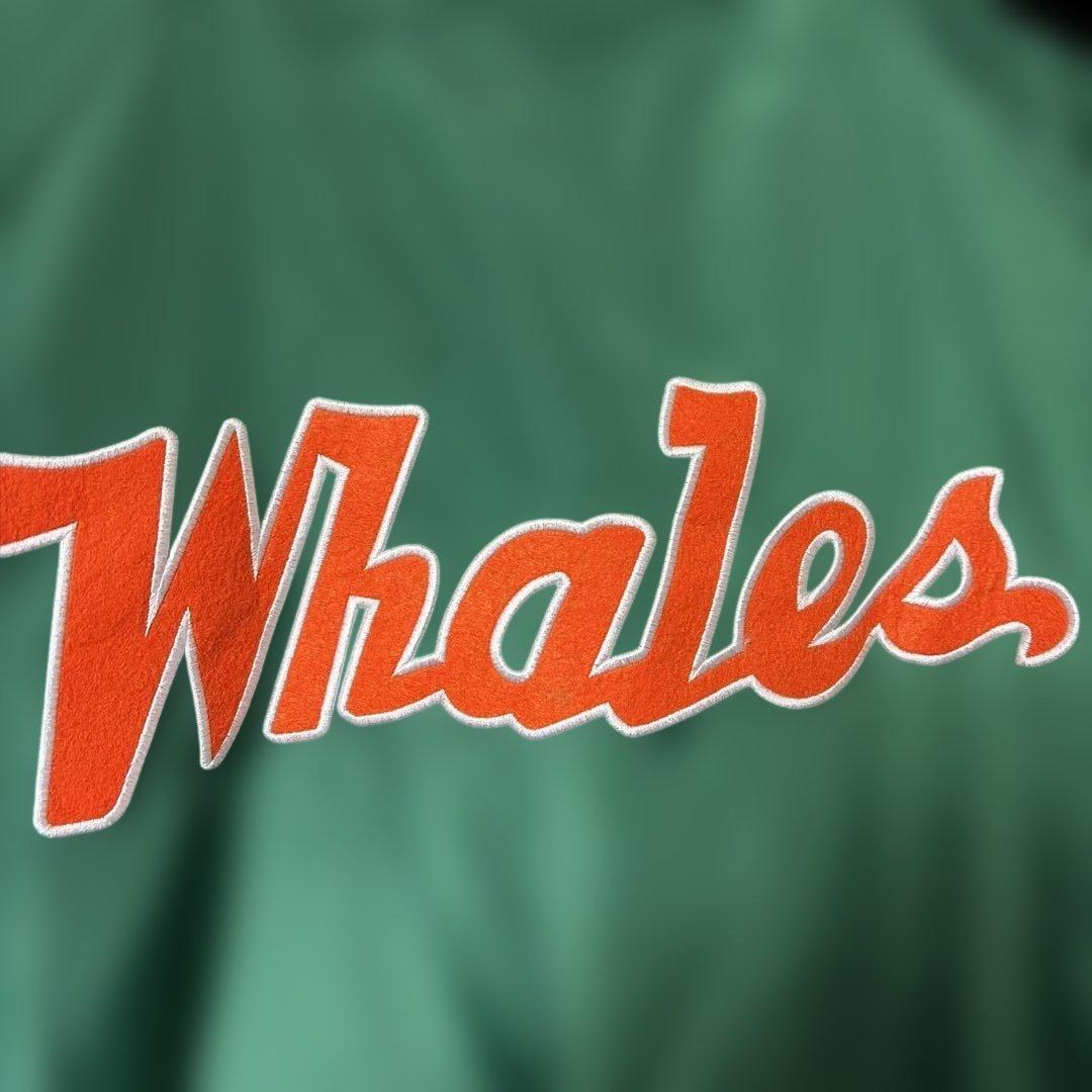 大洋ホエールズ　ナイロンジャケット　ベイスターズ　70周年　ウエア