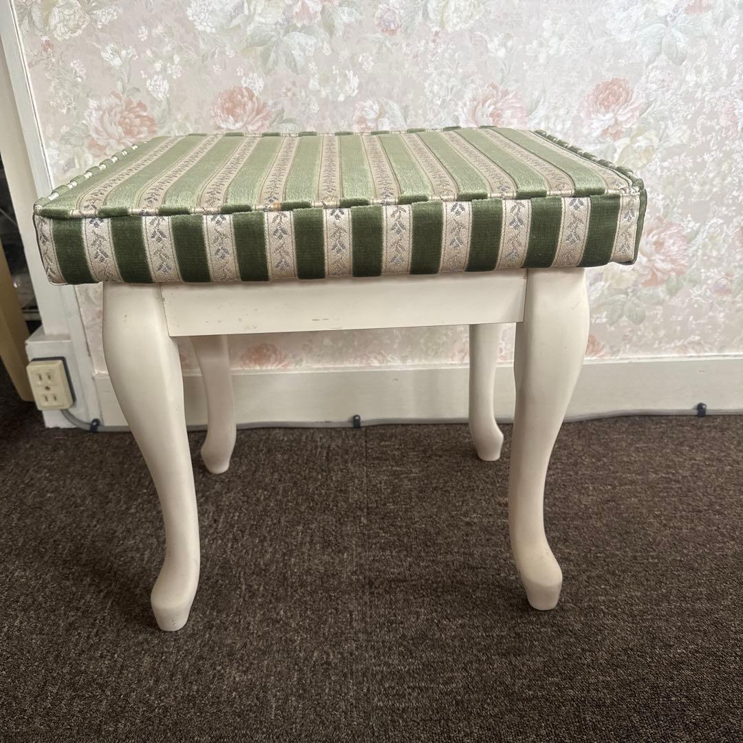 クラシック ストライプ スツール