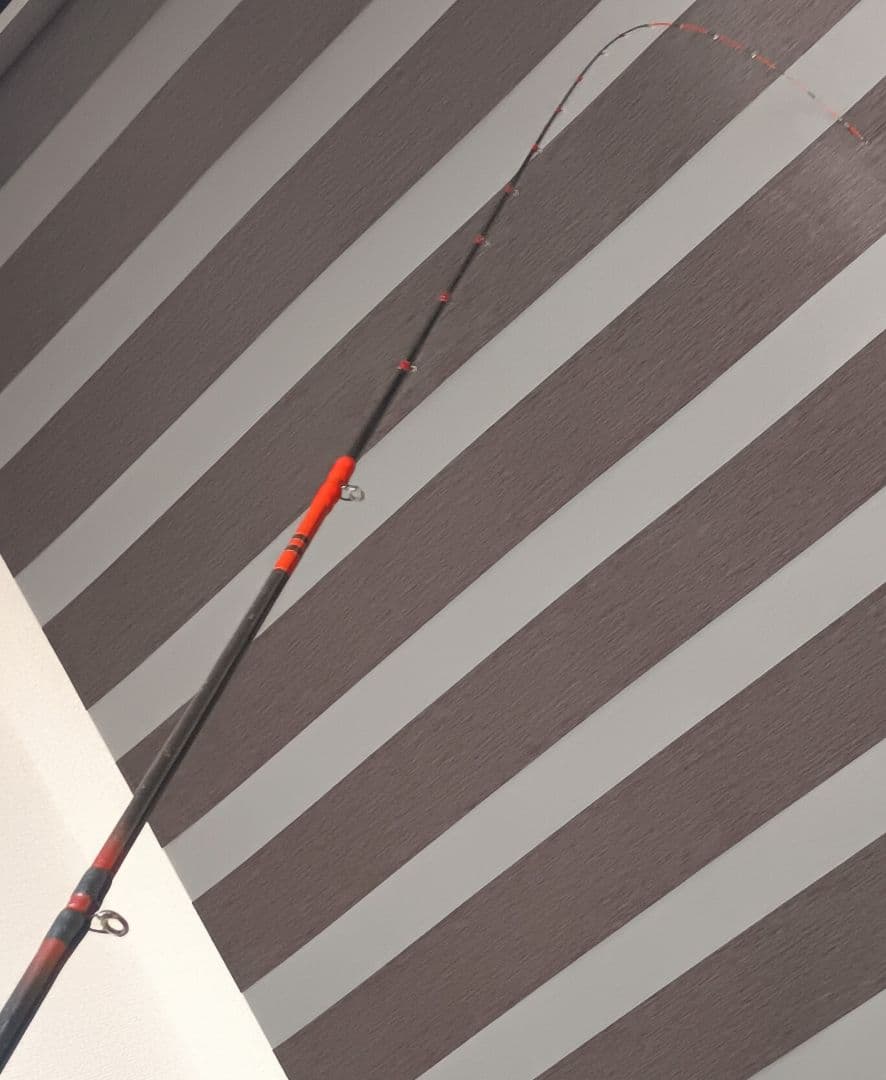 がまかつがまチヌ筏硬調2.1mがまチヌマークⅡ2.1m＋手造筏竿サクラ伊勢？