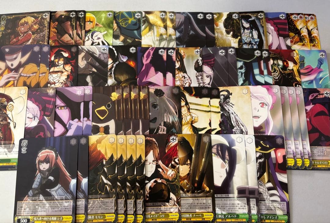 【WS】オーバーロード デッキ+パーツ