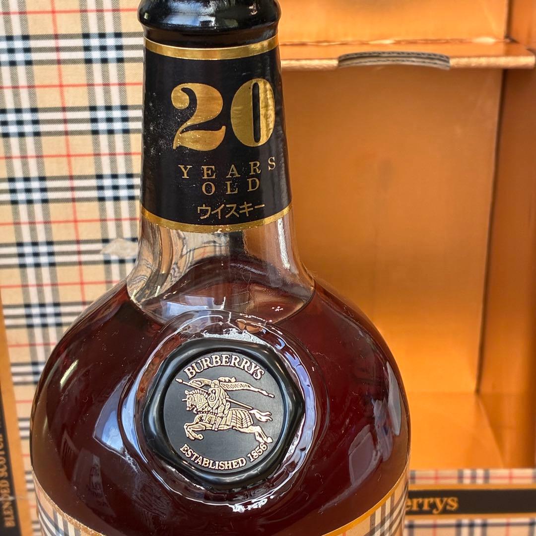 Burberrys 20YearsOld ウイスキー　バーバリー