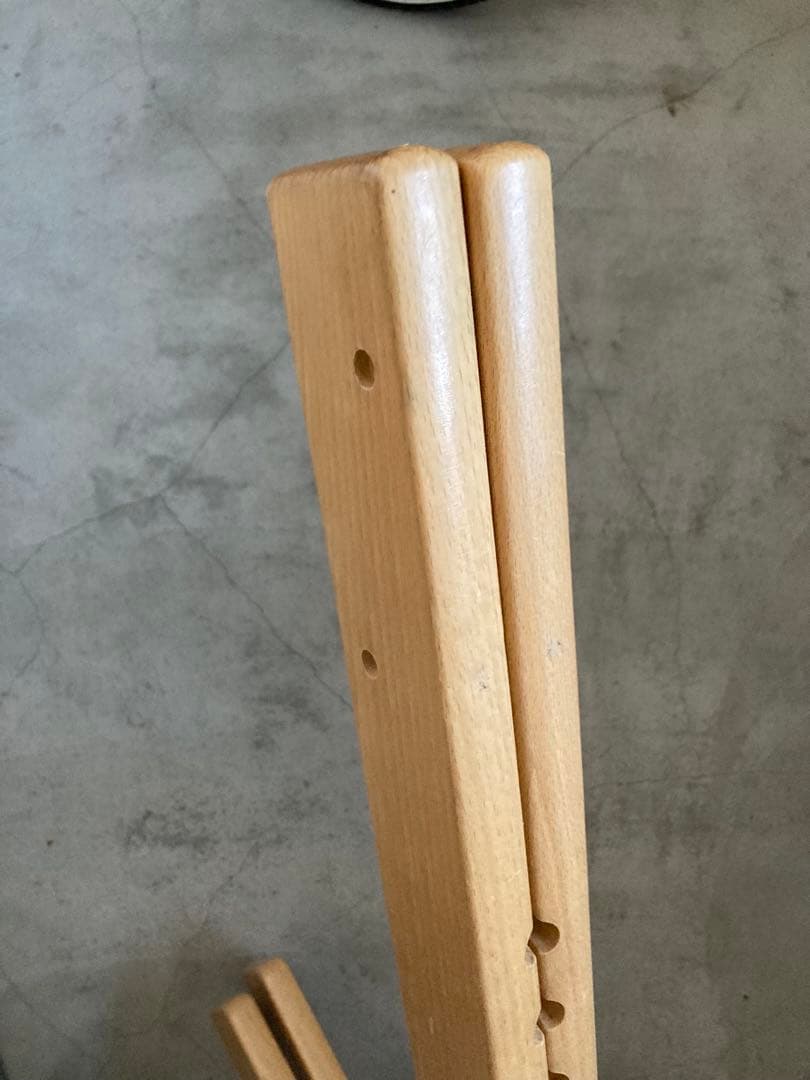 ストッケ　トリップトラップ　ナチュラル　ベビーセット&トレイ付　S/N4