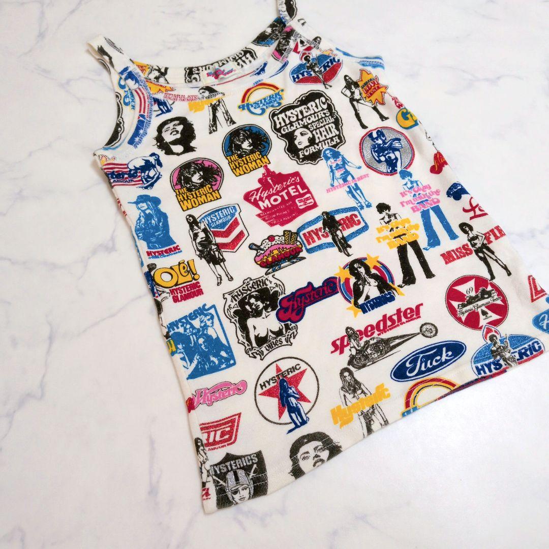 【希少/美品】ヒステリックグラマー キャミソール 総柄 フリーサイズ