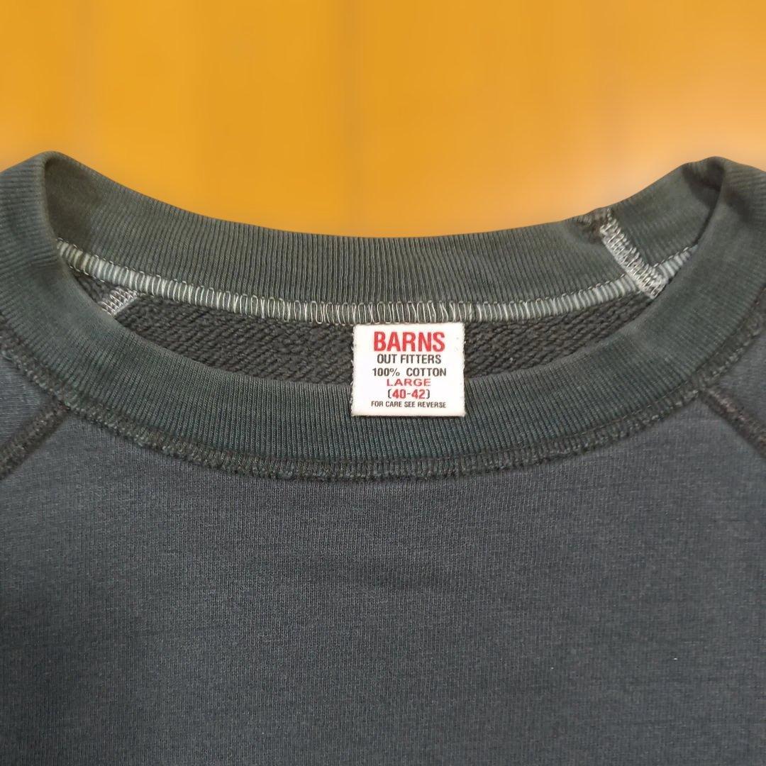 バーンズBurnsヴィンテージ　ラグランスウェット 3色セット　Lサイズ