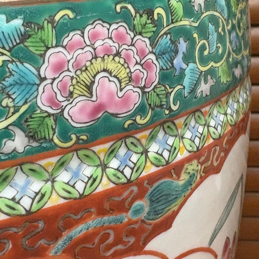 古伊万里◎赤絵火鉢　￼