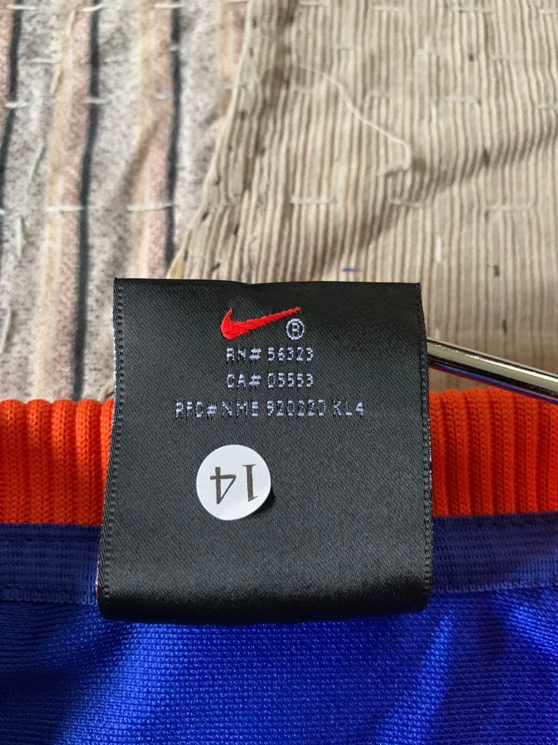 97-98 nike オランダ代表 アウェイ ユニフォーム ゲームシャツ ユーロ