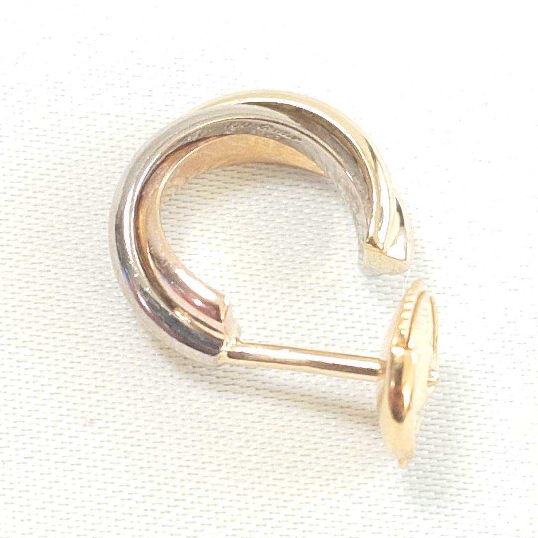 【磨き済み】カルティエ トリニティ フープ ピアス 片耳用 7284