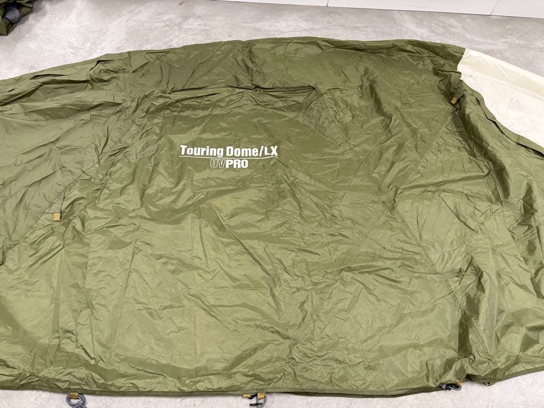 未使用級　コールマン　ツーリングドームlx オリーブ　グランドシートセット