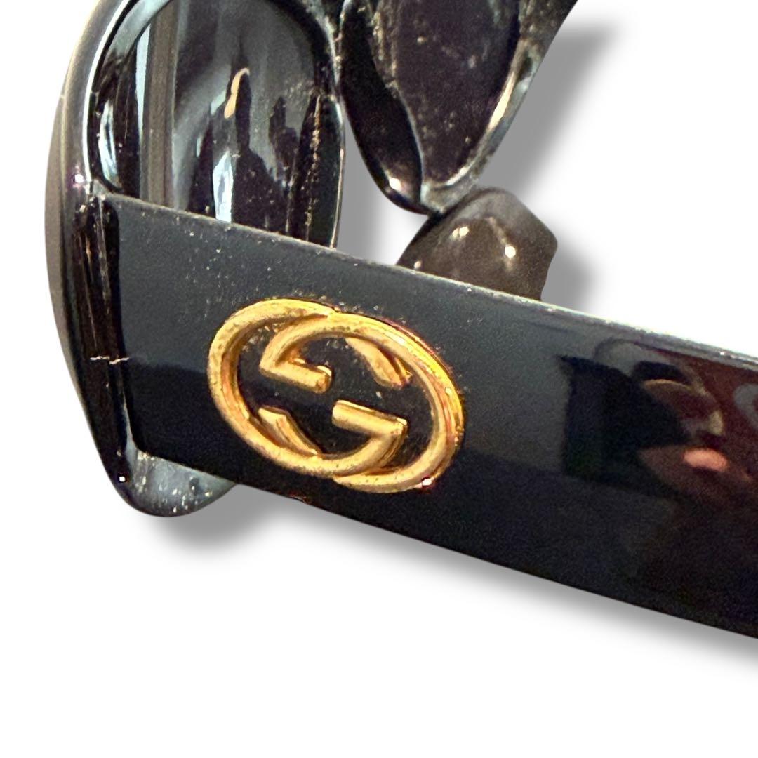 GUCCI グッチ サングラス GG2195/S ブラック×ゴールド　ダブルG