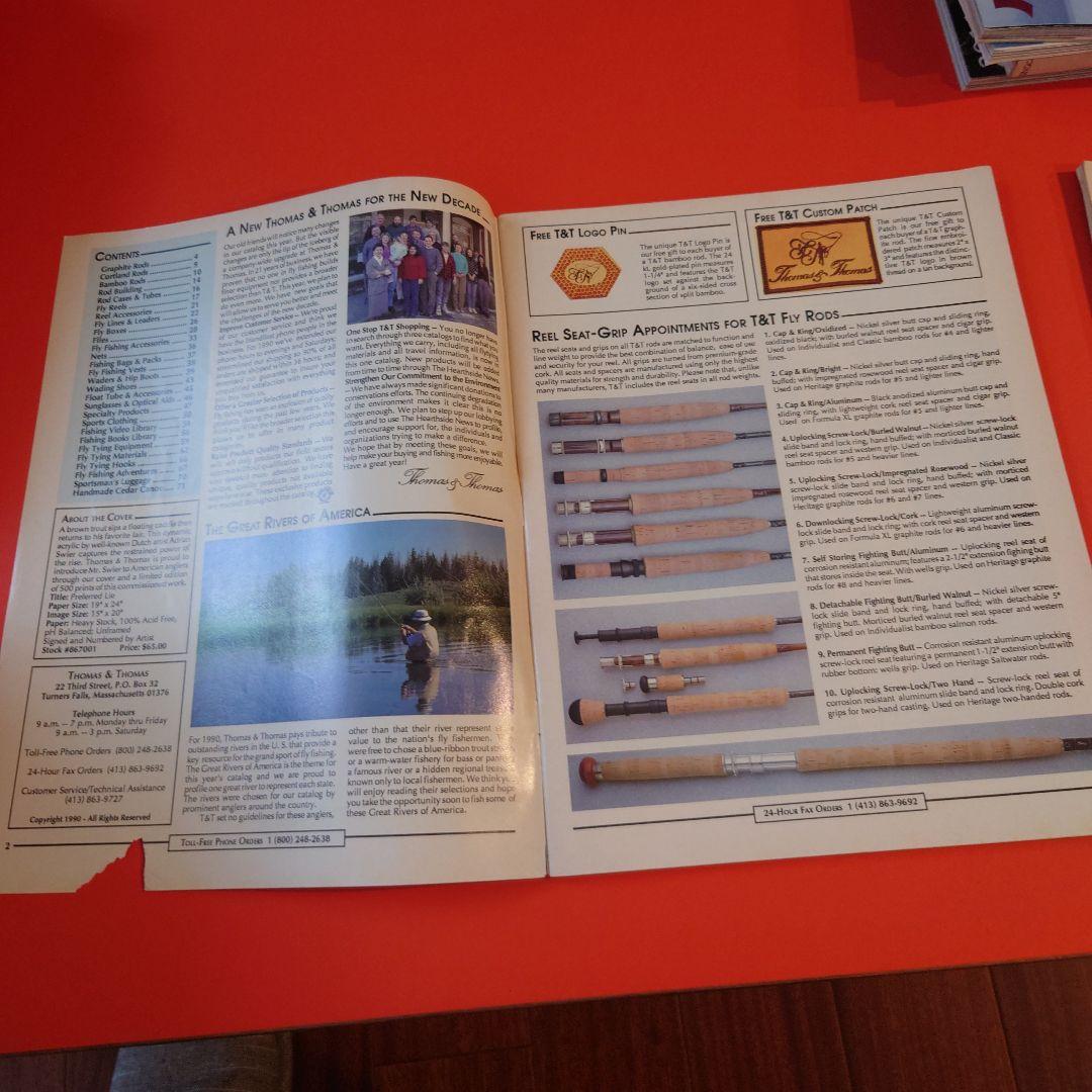 Thomas & Thomas フライフィッシングカタログ 1990