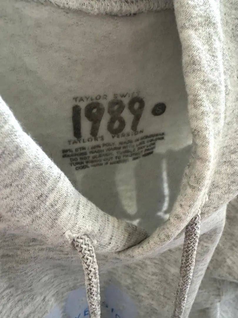 ミュージシャン Official Taylor Swift 1989TV Gray Hoodie
