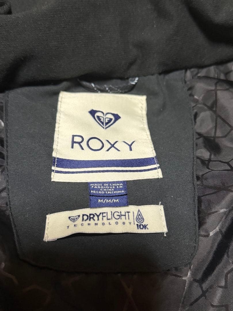 ROXY リーフ柄フード付きジャケット/スノボ/スキーウェア