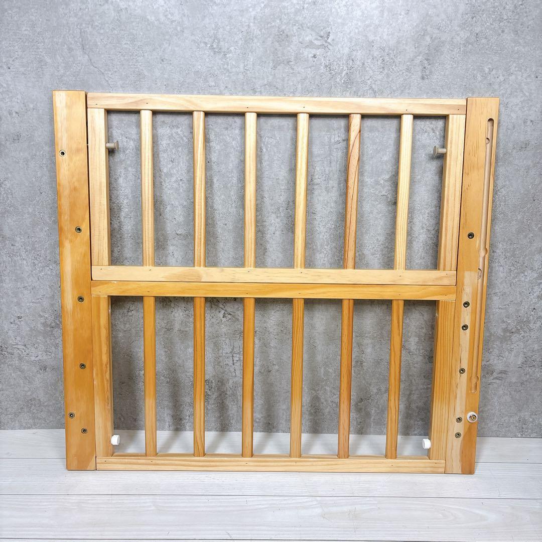 【状態良好】大和屋 yamatoyaトール Wオープン ベビーベッド ナチュラル