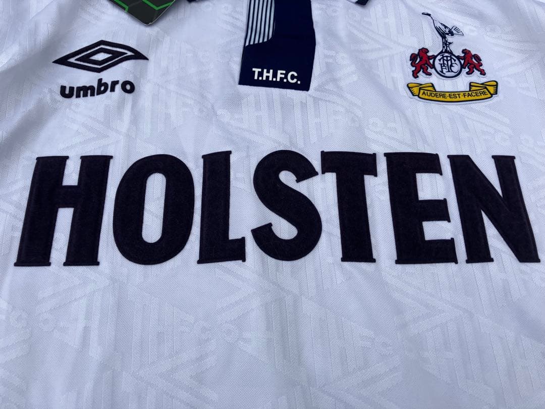 【新品タグ付き】アンブロxトッテナム/1991ユニフォーム/ゲームシャツ L英国