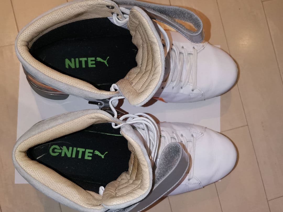 【1回のみ着用 26.5cm】PUMA ゴルフシューズ ハイカット イグナイト