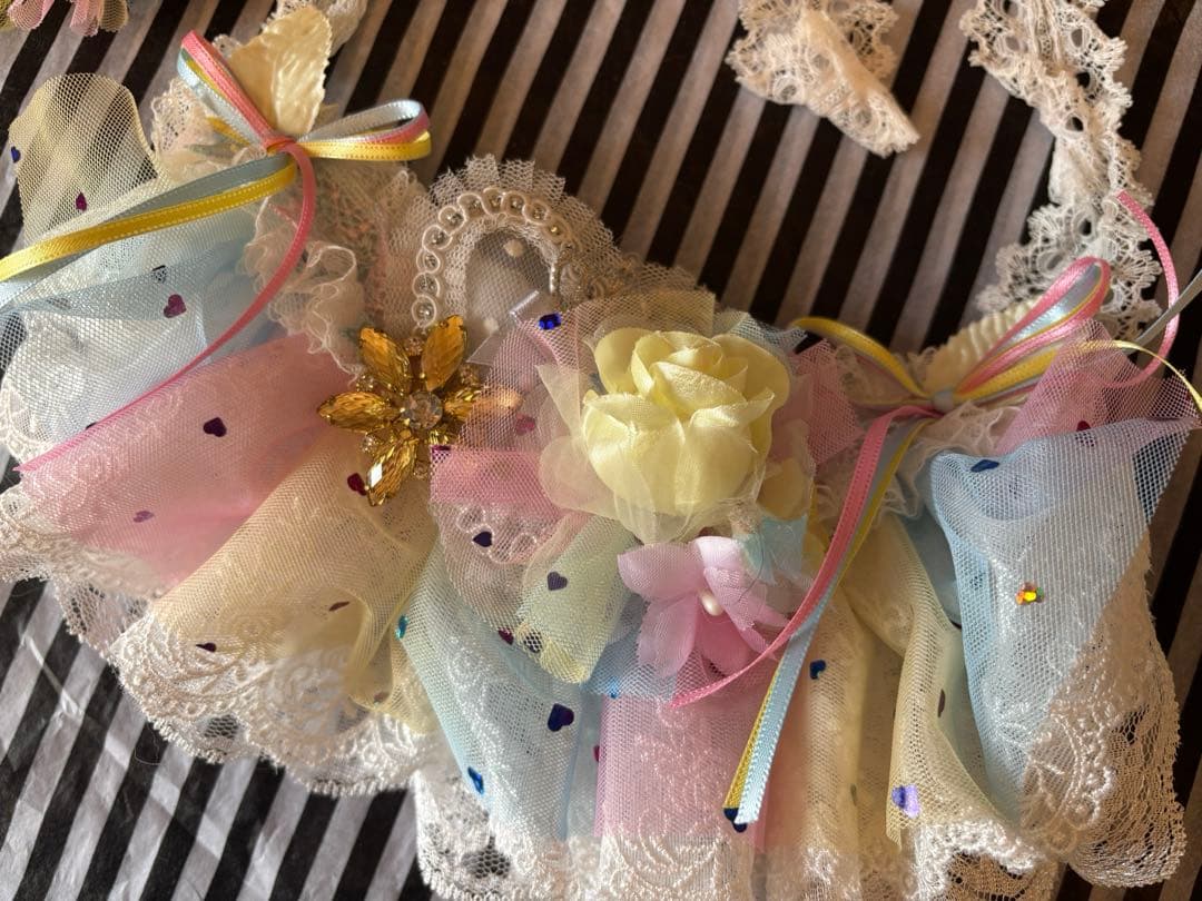 ⑦Parti du Ruban ケープタイプ　ネックアクセサリー犬用品　写真