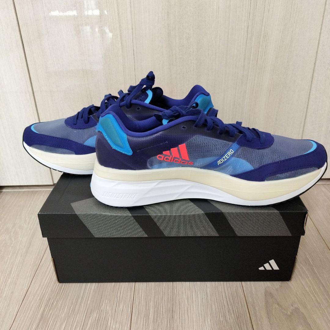 アディゼロ　ボストン10 　28センチ　　ネイビー