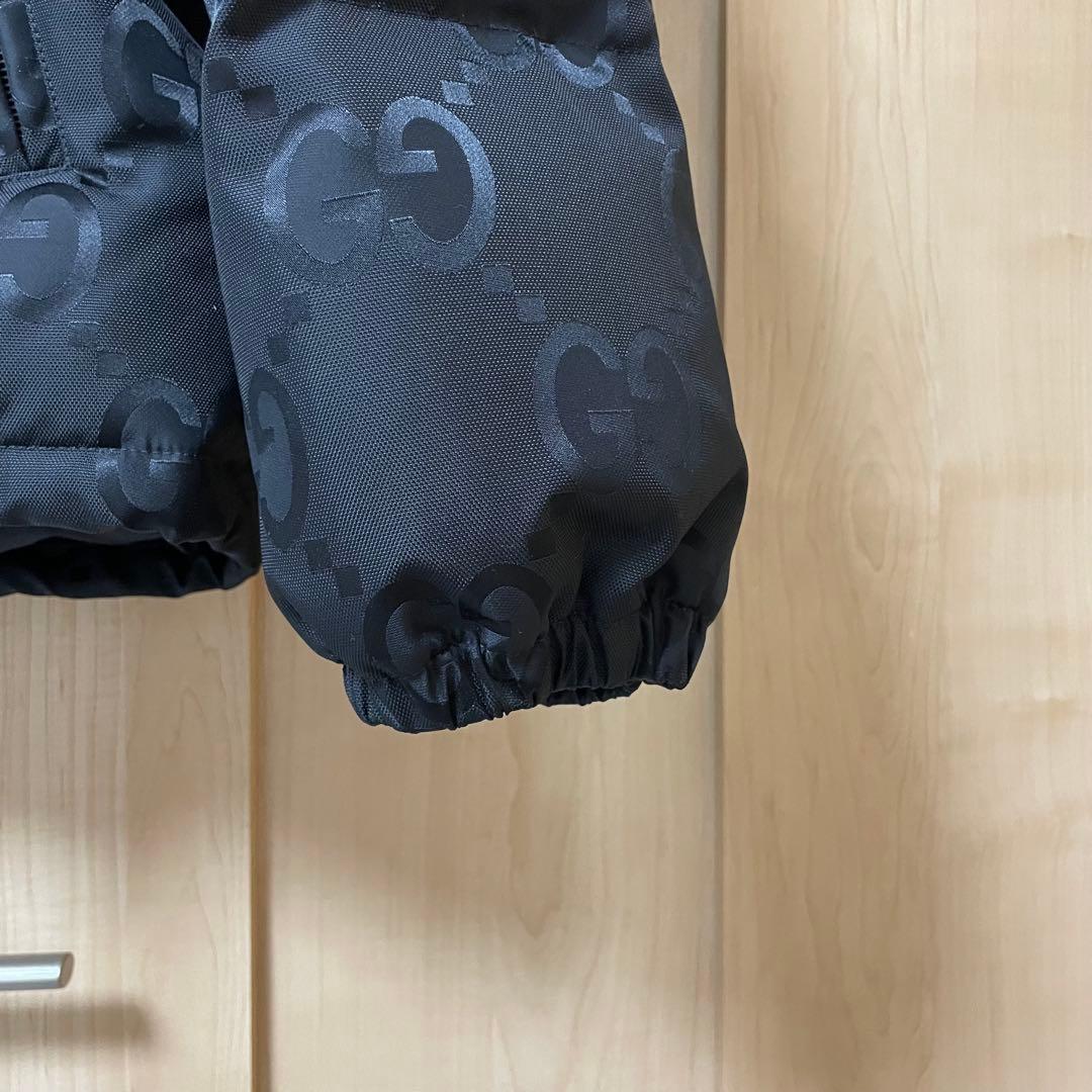 GUCCI グッチ ジャンボ GGキャンバス ブラック ダウン ジャケット