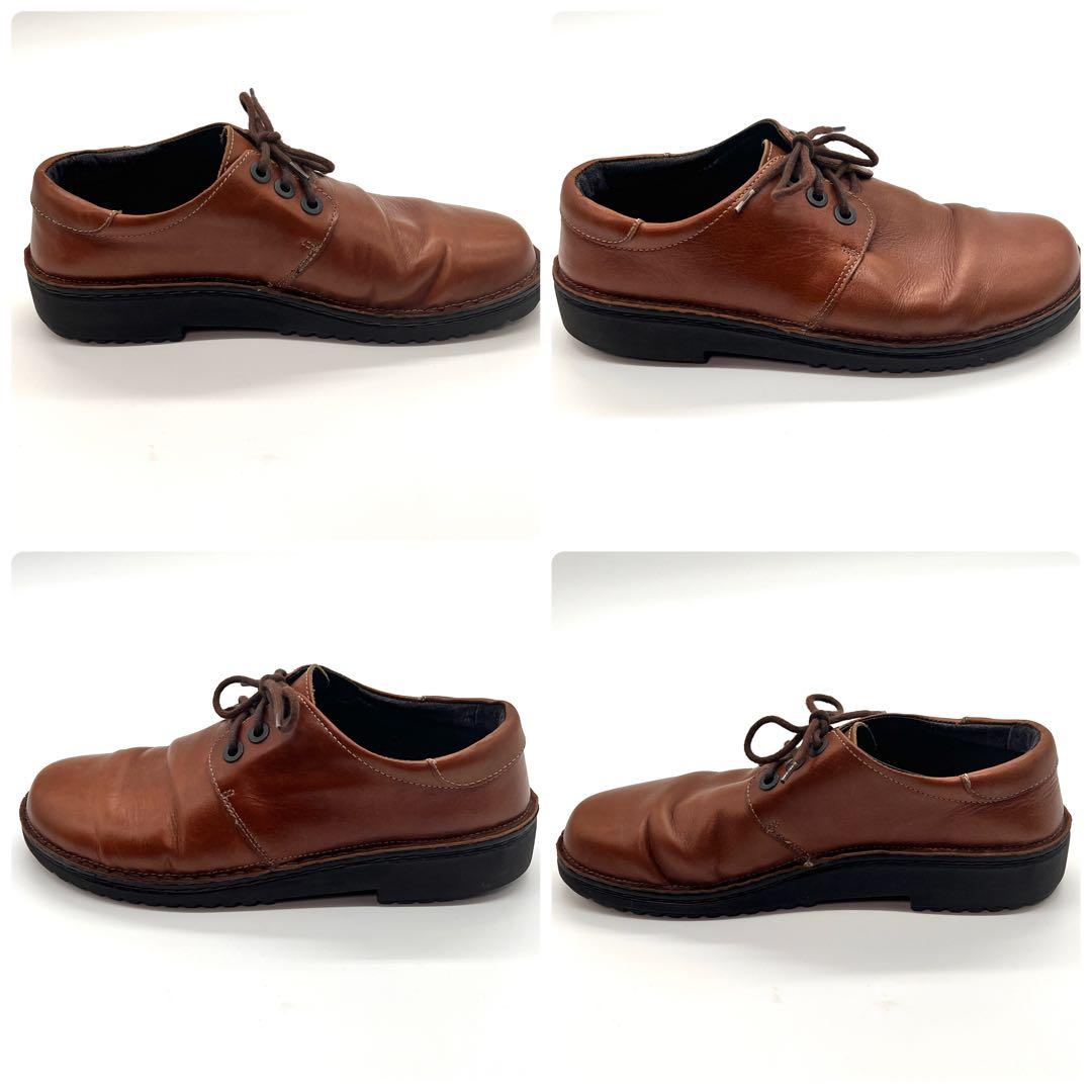 【美品】NAOT ナオト　ダニエラ　レースアップシューズ　チェストナット 41