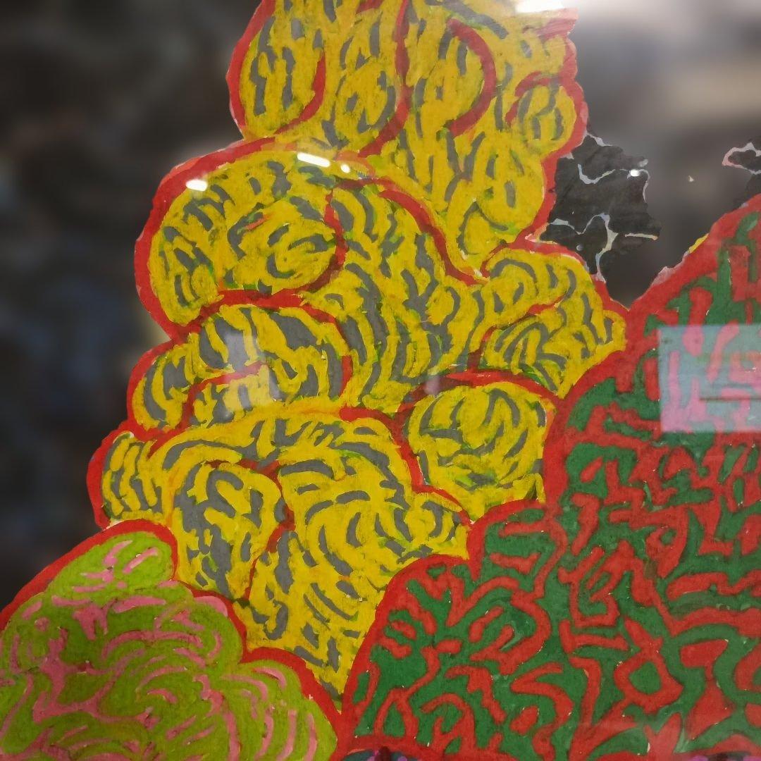 5680）小島顕一　直筆　水彩画？　　タイトル不明