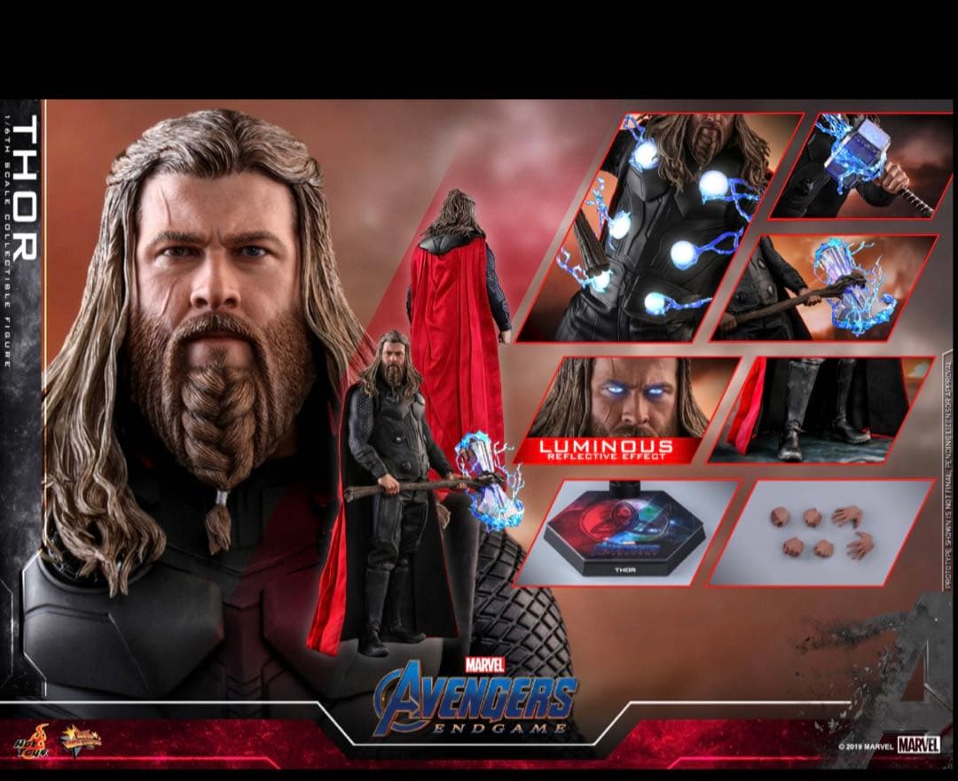 ビッグ3 アイアンマン & キャプテン・アメリカ&ソー エンドゲームセット