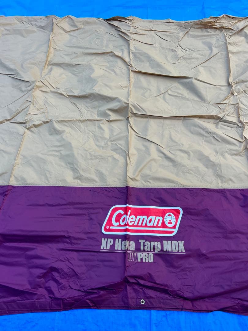 【美品】コールマン XP ヘキサタープ MDX バーガンディ