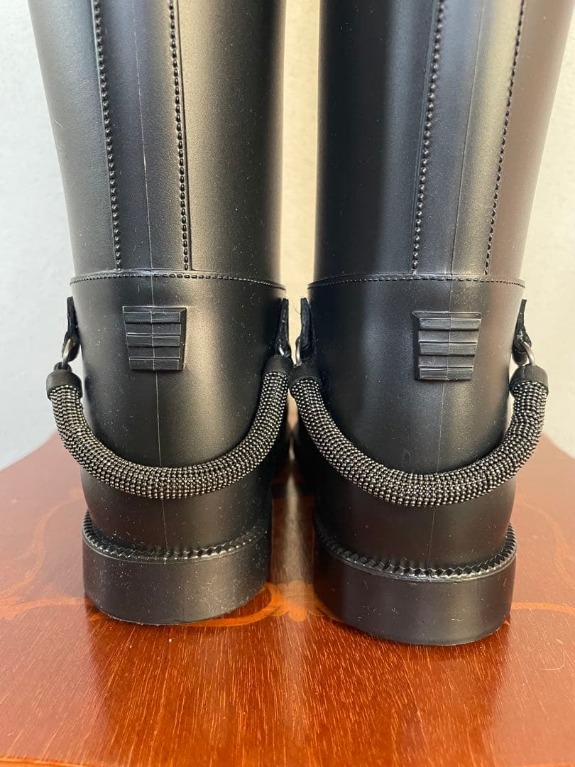 BRUNELLO CUCINELLI ライディング レインブーツ サイズ 38
