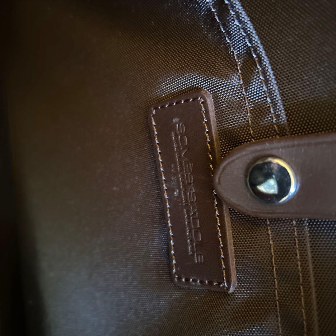 ソメスサドル　牛革ボストンバッグ