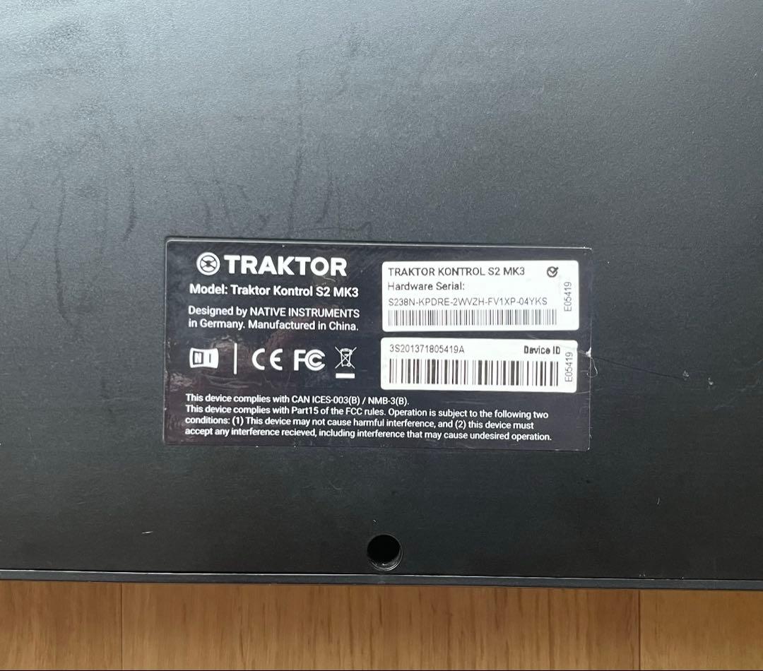 ③TRAKTOR KONTROL S2 MK3 DJコントローラー