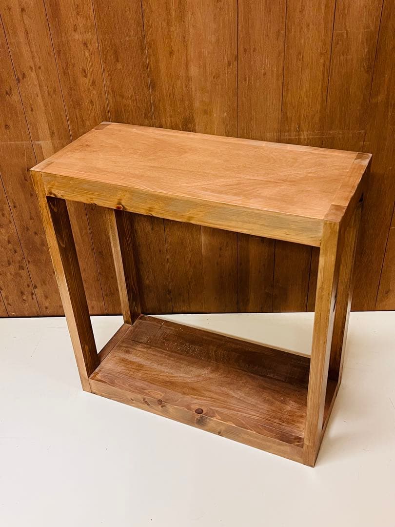 60センチレギュラー水槽用２段台　ウォルナットカラー