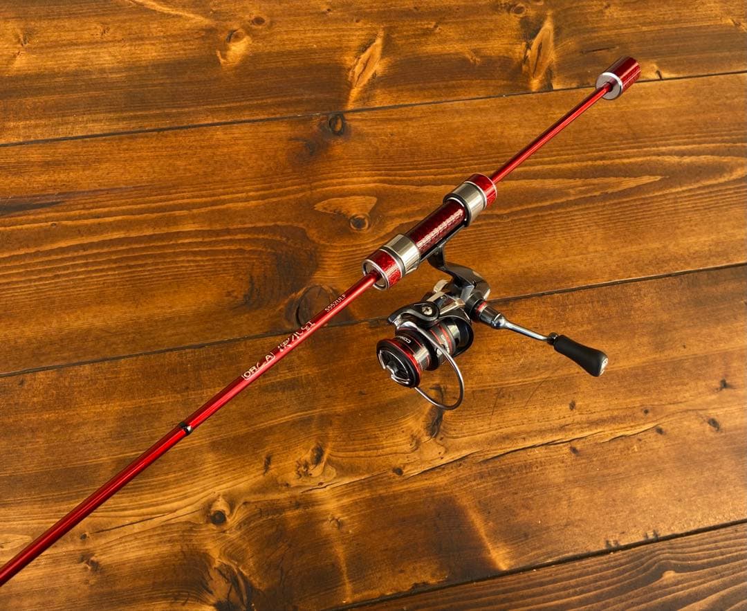アジングセット　S552ULF アジングロッド　スピニングリール　PEライン付き