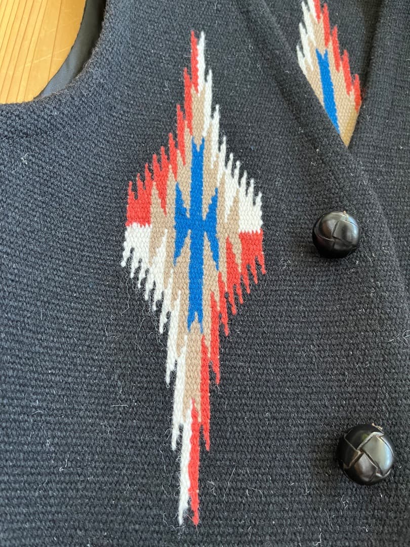 ORTIEGA'S オルテガ チマヨ ベスト 36 ブラック