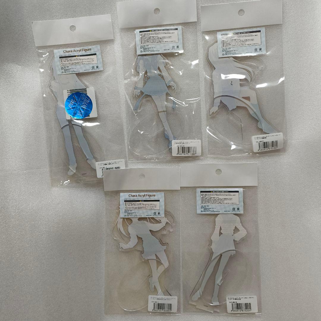 メモリーズオフ アクリルスタンド5個 メモオフ 桧月彩花 双海詩音 伊吹みなも