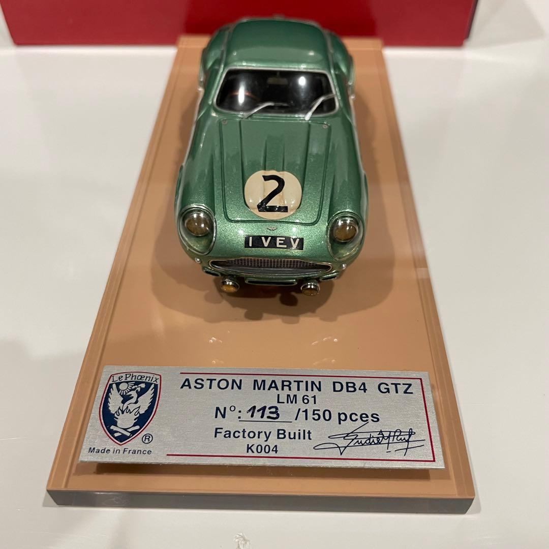 Le phoenix アストンマーチン DB4 GTZ 1/43 ミニカー