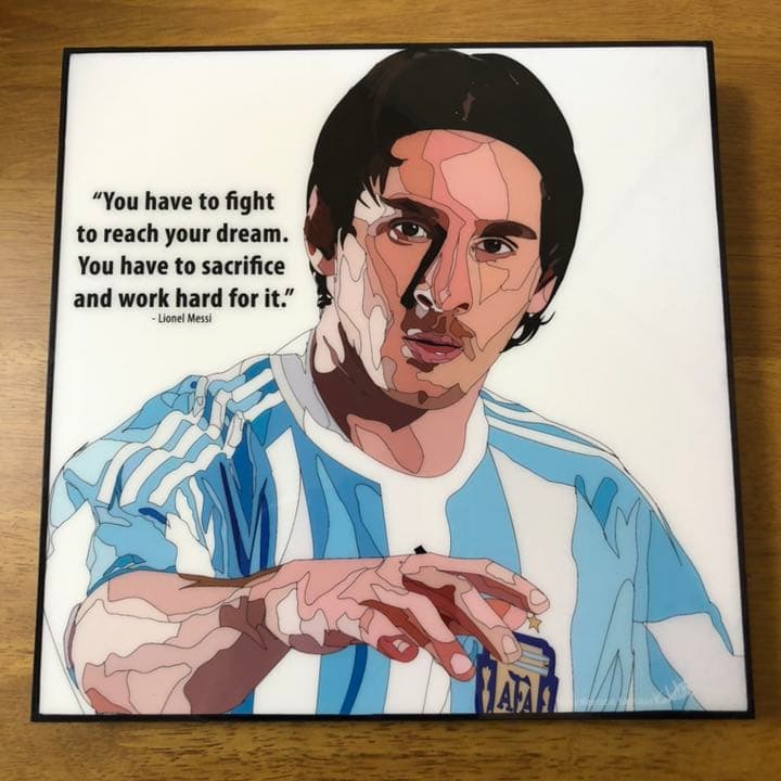 メッシ 香川 2枚 アートパネル