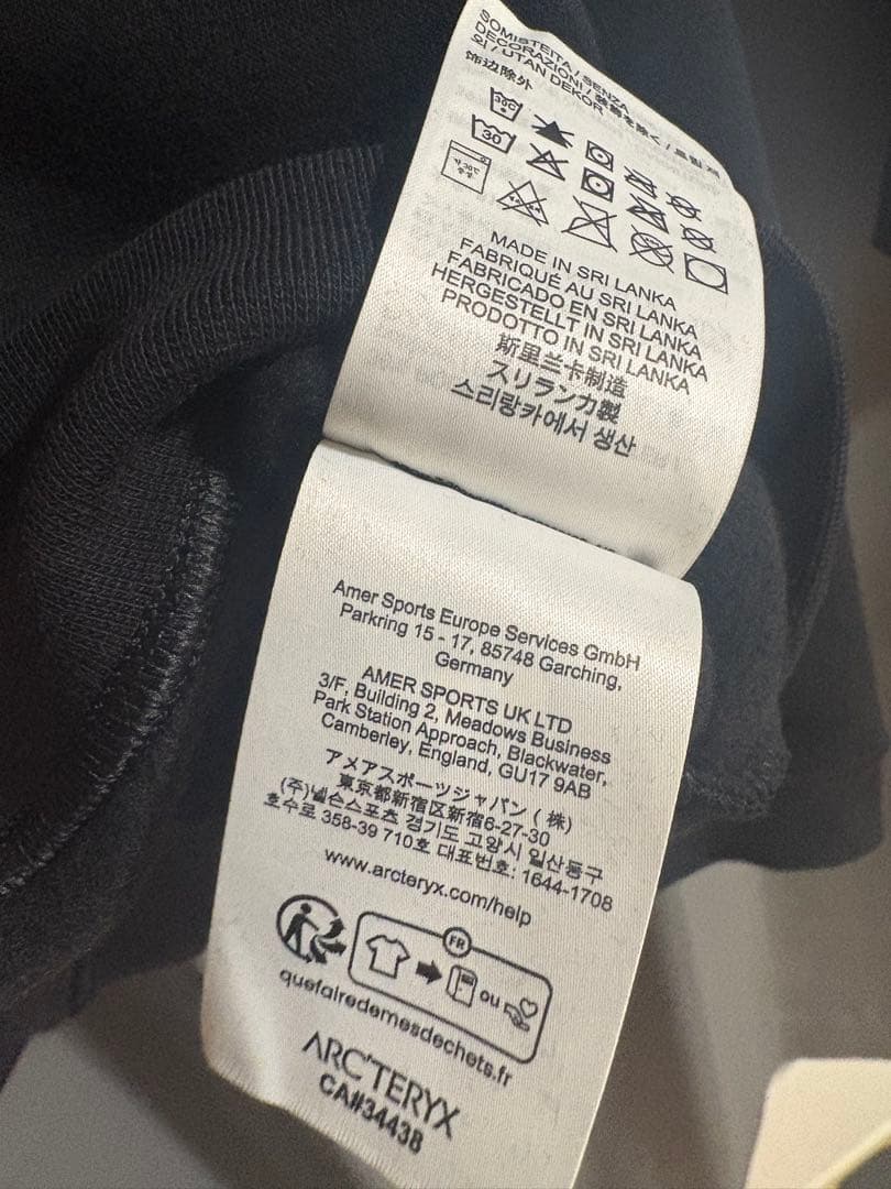 ARC TERYX アークテリクス エンブレムフリースクルー メンズ　スウェット