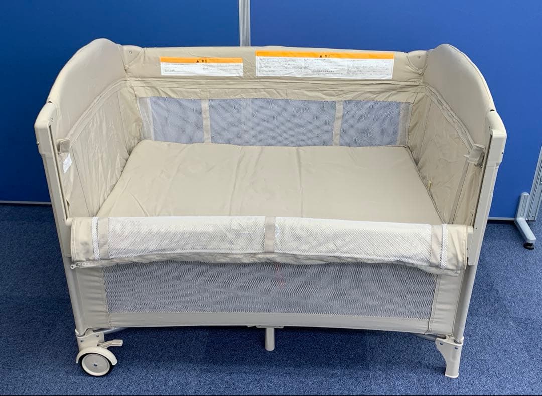 多機能ベビーベッド 折り畳み式プレイヤード 0114-0007b