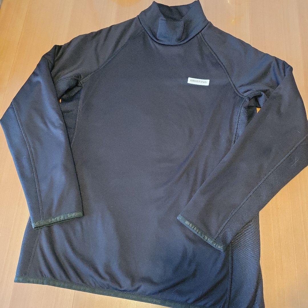 極暖防寒❤ブリーフィング ポーラテック ウィンドブロック 高機能ハイネック M☆