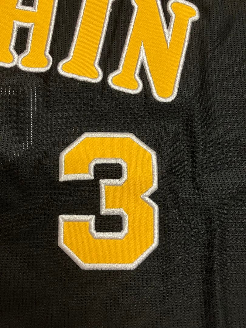 大山悠輔　ユニフォーム　阪神タイガース　当時　復刻　黒　ブラック　レプリカ