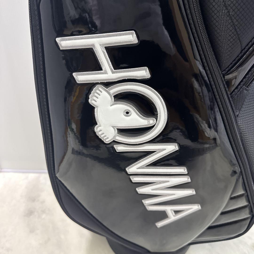 新品 本間ゴルフ 【HONMA】キャディバック ブラック ホワイト 9型