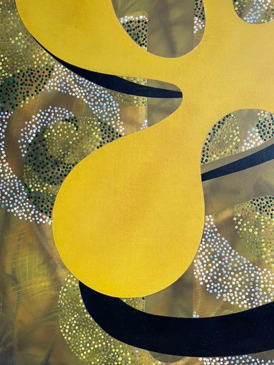 油絵　現代アート　クープランの墓　作者　あんどうまさひろ　油彩画